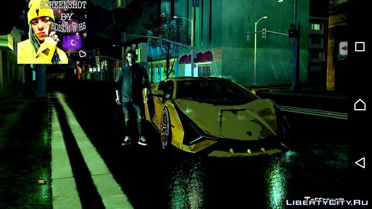 Lamborghini Sian 2020 / GTA San Andreas (iOS, Android)
