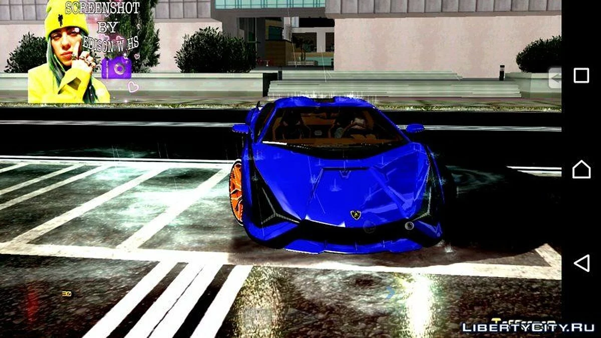 Lamborghini Sian 2020 / GTA San Andreas (iOS, Android)