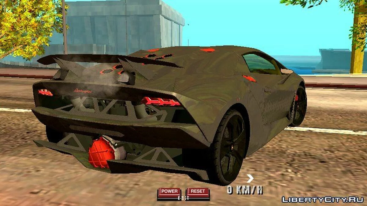 Lamborghini Sesto Elemento / GTA San Andreas (iOS, Android)