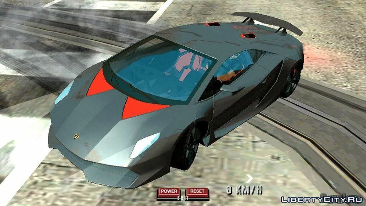 Lamborghini Sesto Elemento / GTA San Andreas (iOS, Android)