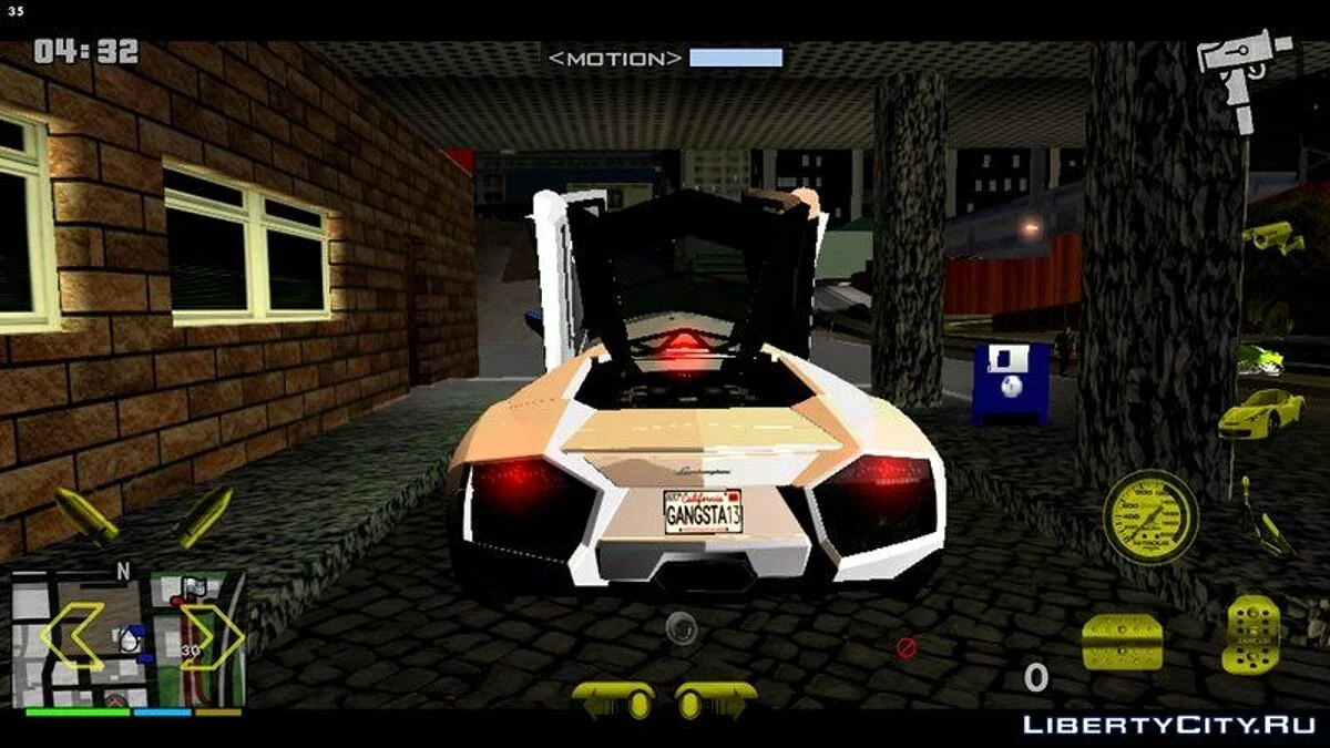 Lamborghini Reventon 2008 / GTA San Andreas (iOS, Android)