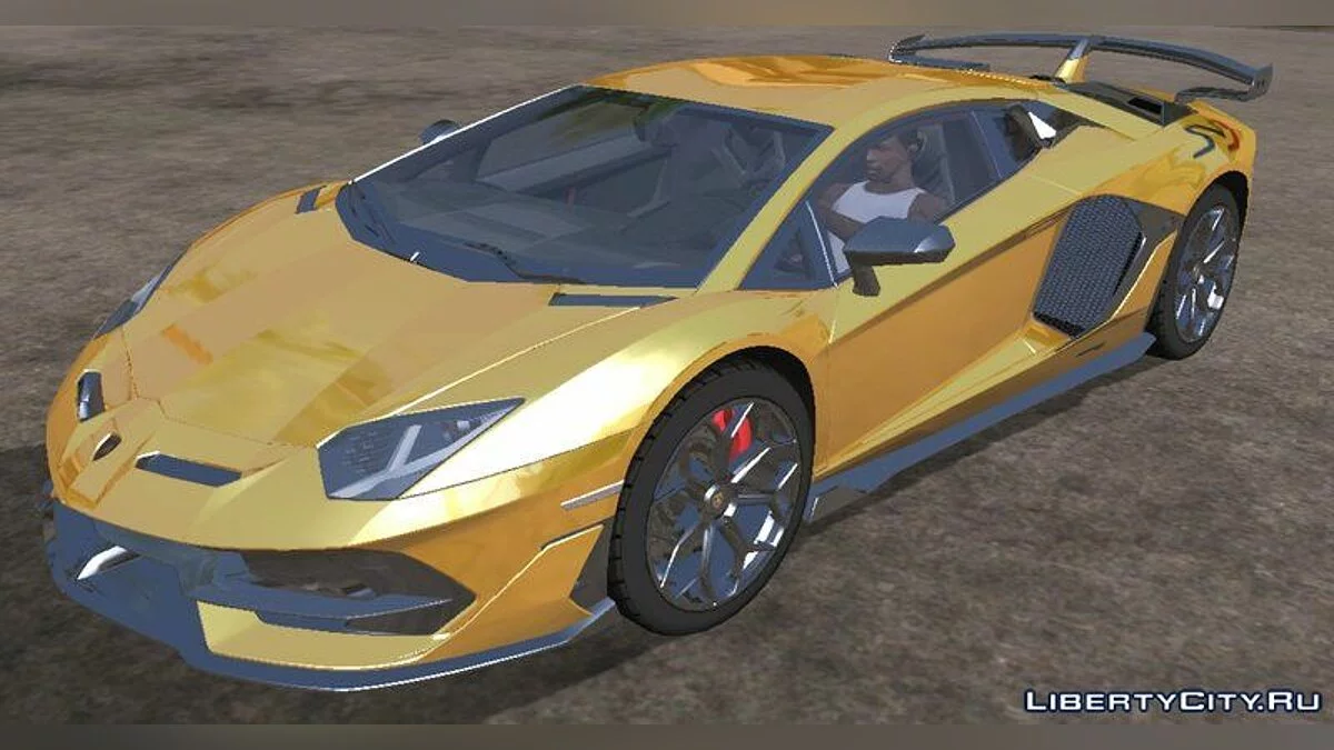 Lamborghini Aventador SVJ / GTA San Andreas (iOS, Android)