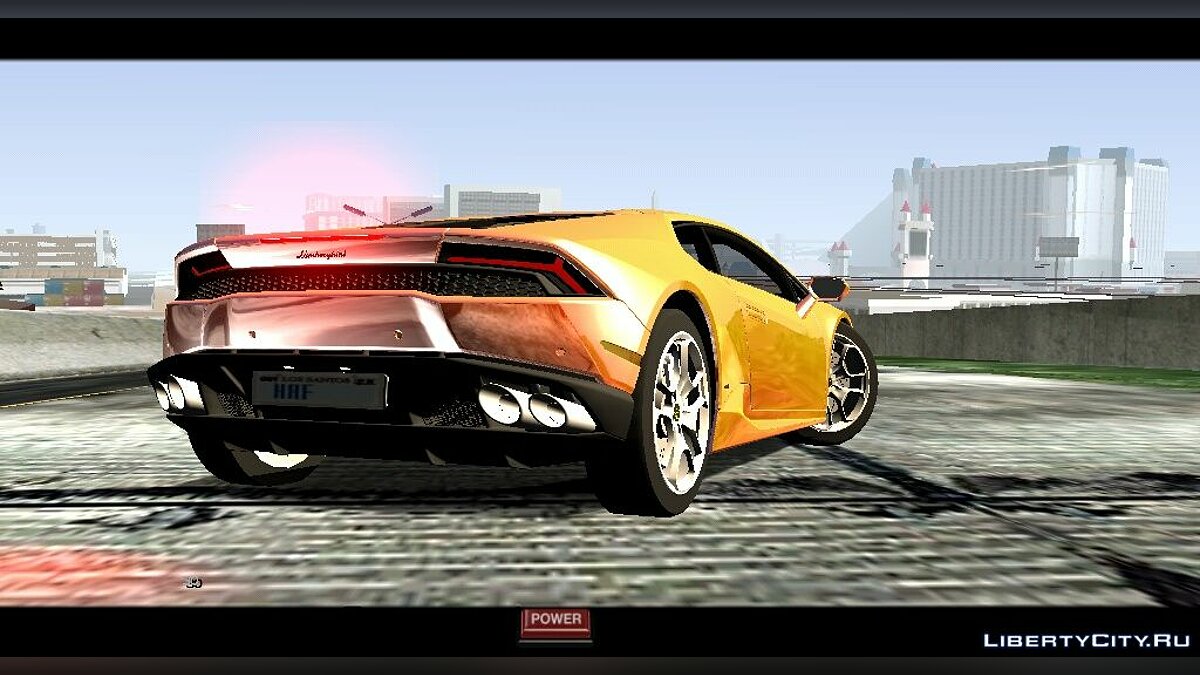 2015 Lamborghini Huracan DFF Only для GTA San Andreas (iOS, Android) - Картинка #4
