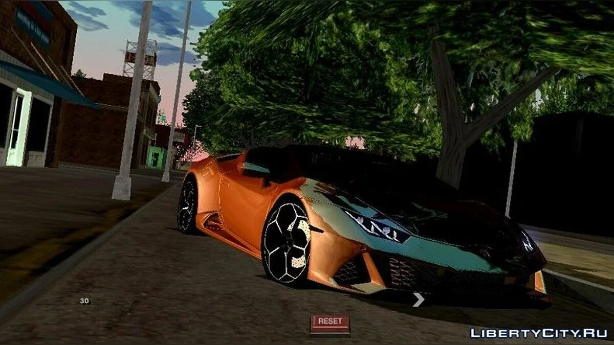 Lamborghini Huracan Evo Spyder (solo DFF) / GTA San Andreas (iOS, Android)