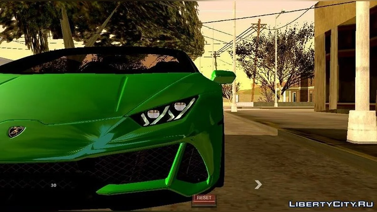 Lamborghini Huracan Evo Spyder (solo DFF) / GTA San Andreas (iOS, Android)