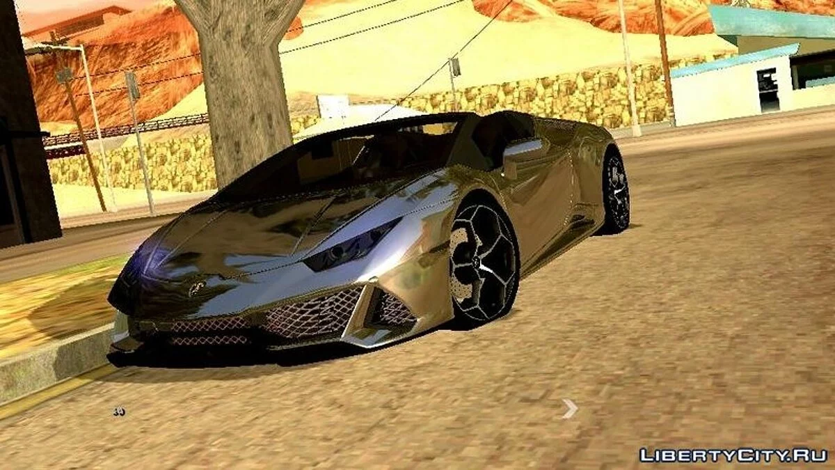 Lamborghini Huracan Evo Spyder (solo DFF) / GTA San Andreas (iOS, Android)