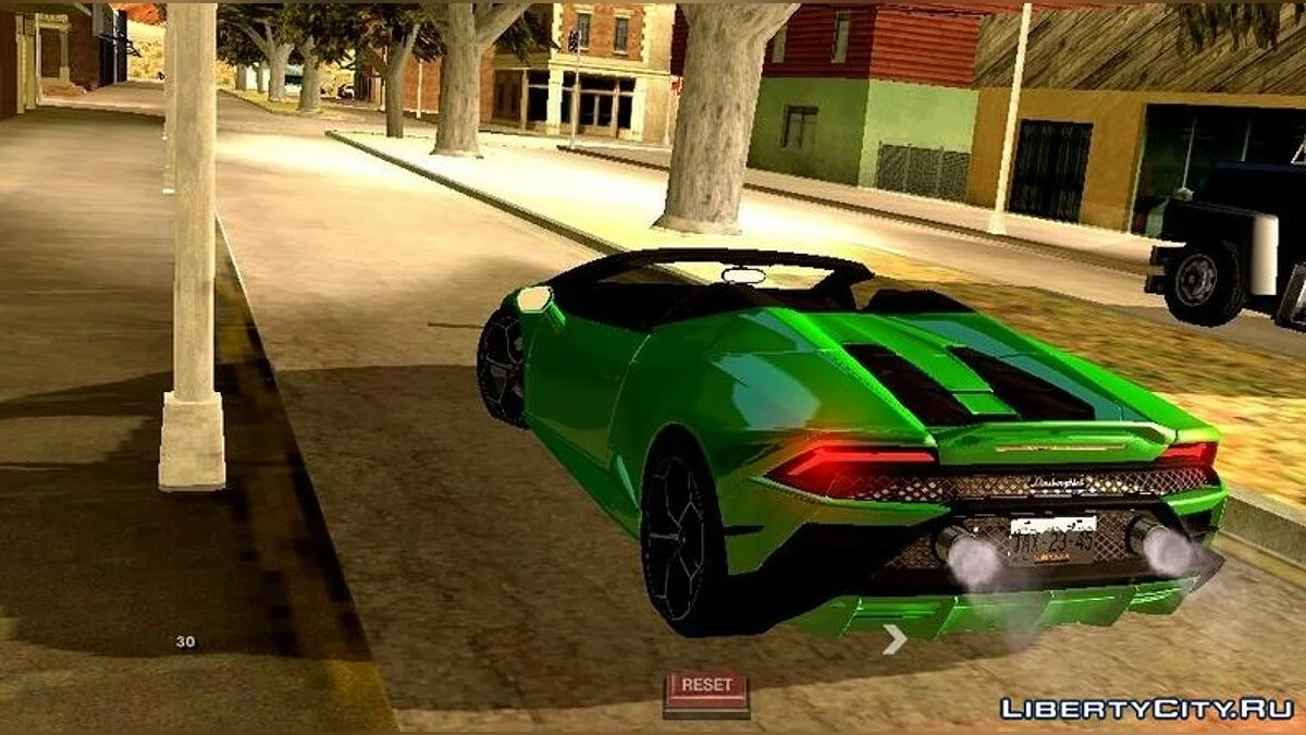Lamborghini Huracan Evo Spyder (solo DFF) / GTA San Andreas (iOS, Android)
