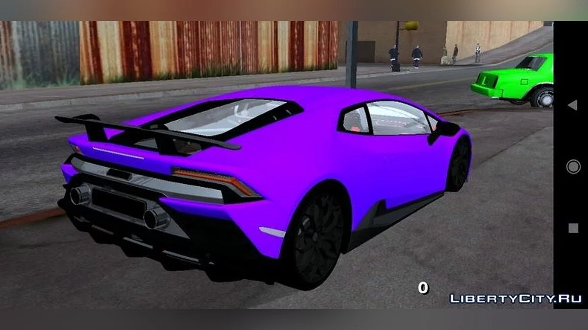 Lamborghini Huracan LP580-2 (DFF فقط) / GTA سان أندرياس (iOS، أندرويد)