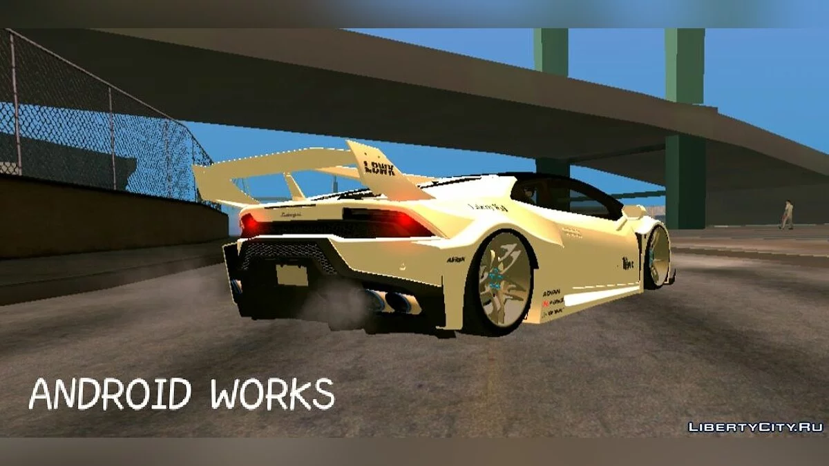 Lamborghini Huracan LB kit / GTA San Andreas (iOS, Android)