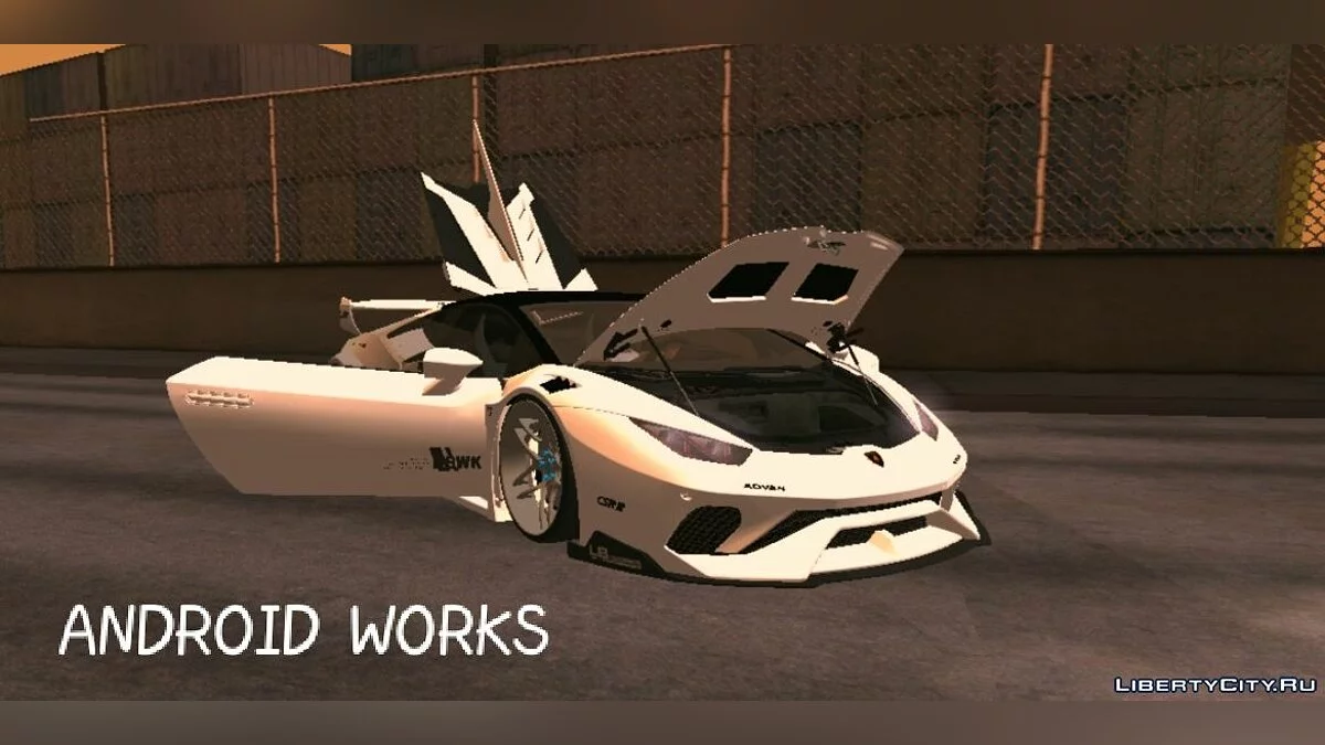 Lamborghini Huracan LB kit / GTA San Andreas (iOS, Android)
