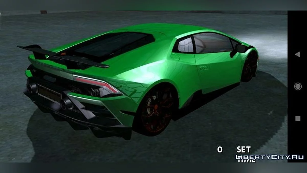 Lamborghini Huracan LP 580-2 (тільки DFF) / GTA San Andreas (iOS, Android)