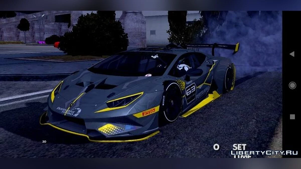 Lamborghini Huracan Super Trofeo / GTA San Andreas (iOS, Android)