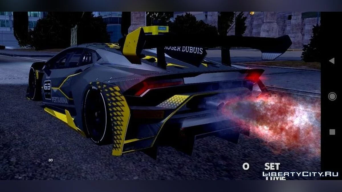 Lamborghini Huracan Super Trofeo / GTA San Andreas (iOS, Android)
