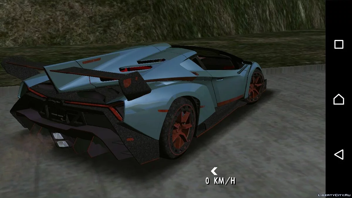 兰博基尼 Veneno Roadster LP750-4 2014 (仅限 DFF) / GTA San Andreas (iOS, Android)
