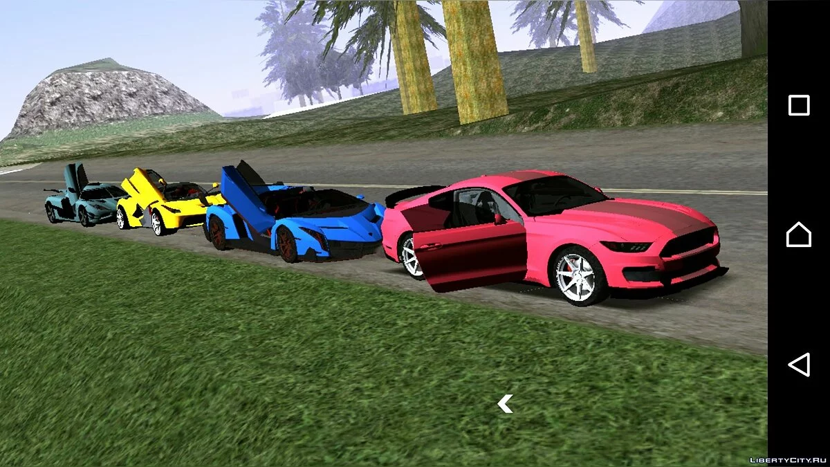 兰博基尼 Veneno Roadster LP750-4 2014 (仅限 DFF) / GTA San Andreas (iOS, Android)