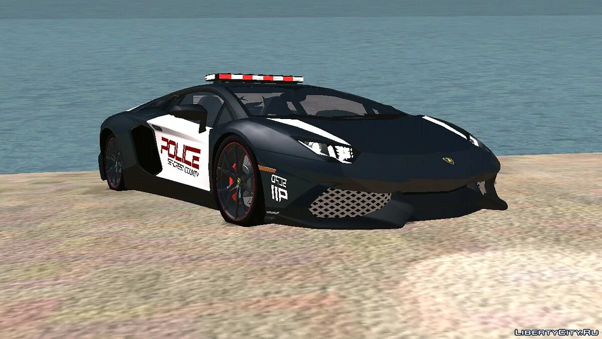 Mobil Polisi Lamborghini (hanya DFF) / GTA San Andreas (iOS, Android)