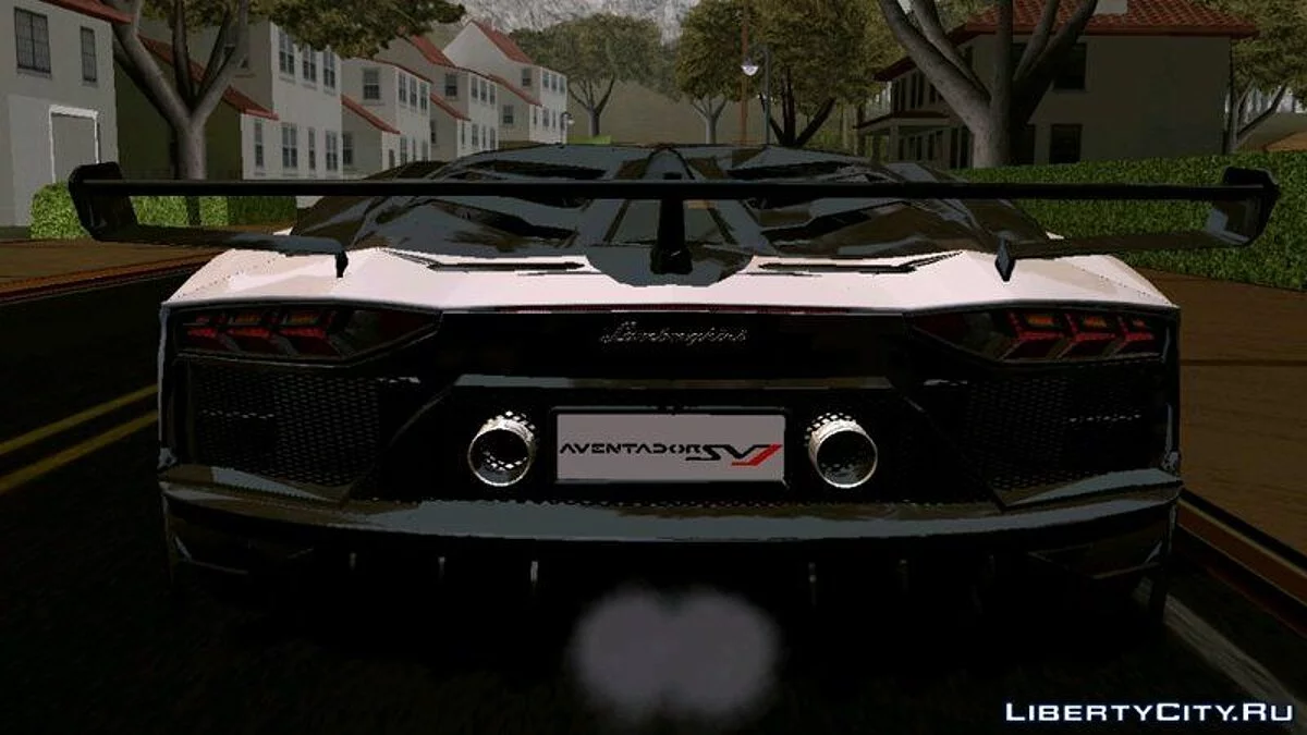 2018 Lamborghini Aventador SVJ beta / GTA San Andreas (iOS, Android)