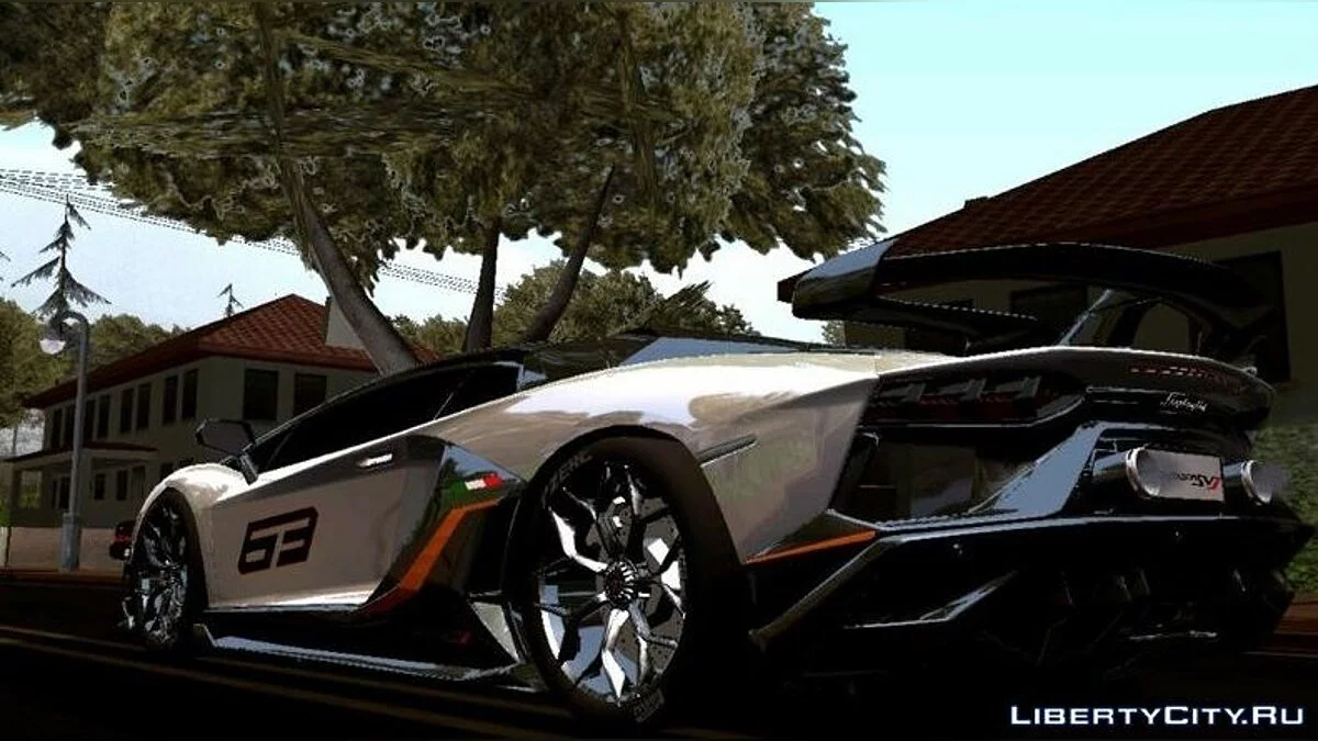 2018 Lamborghini SVJ Ver.1 (только DFF) / GTA San Andreas (iOS, Android)