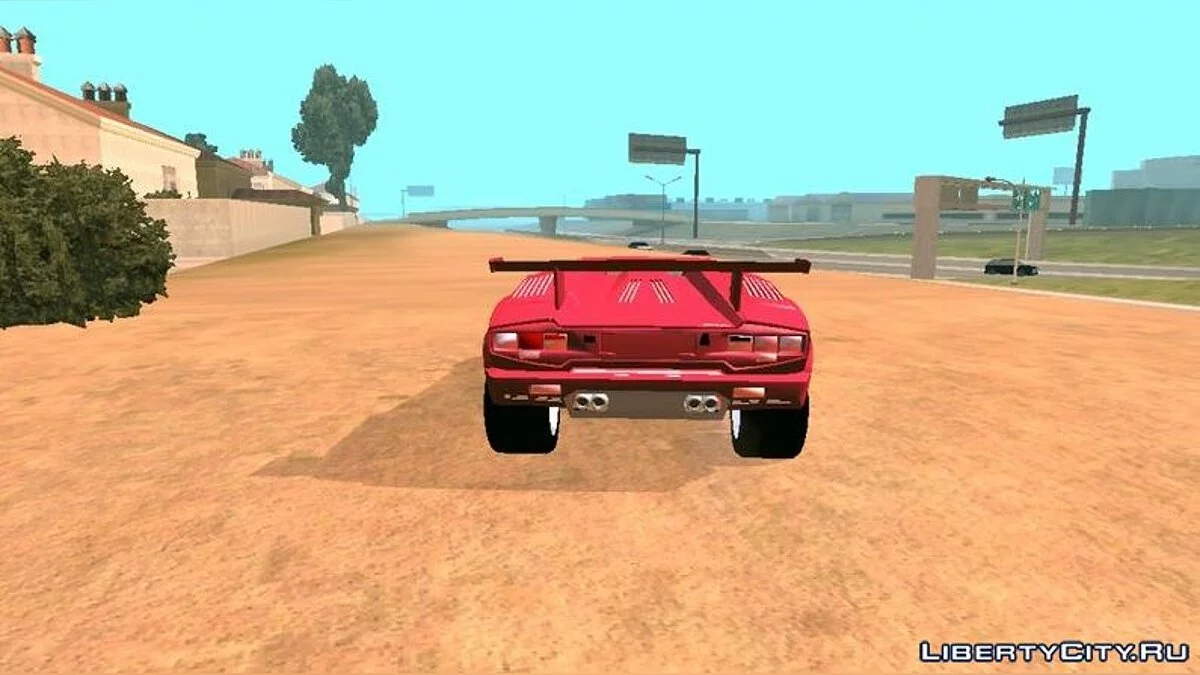 لامبورغيني كونتاش (DFF فقط) / GTA سان أندرياس (iOS، أندرويد)