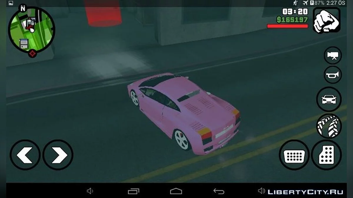 Lamborghini Gallardo (тільки DFF) / GTA San Andreas (iOS, Android)