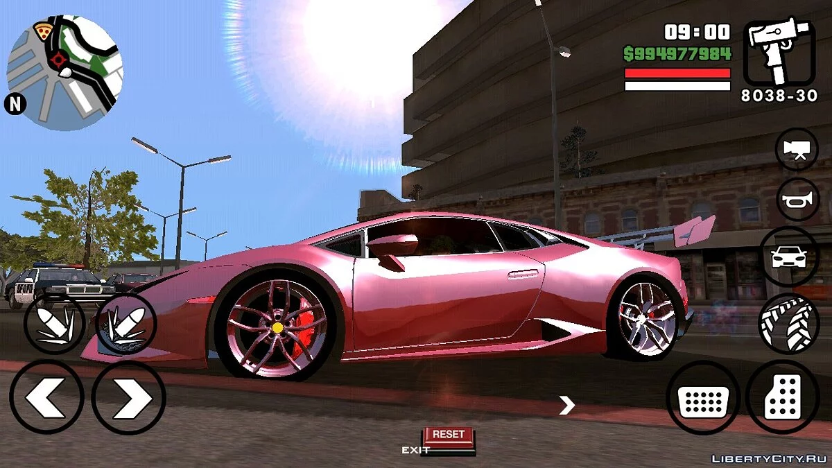 Lamborghini Huracan (тільки DFF) / GTA San Andreas (iOS, Android)