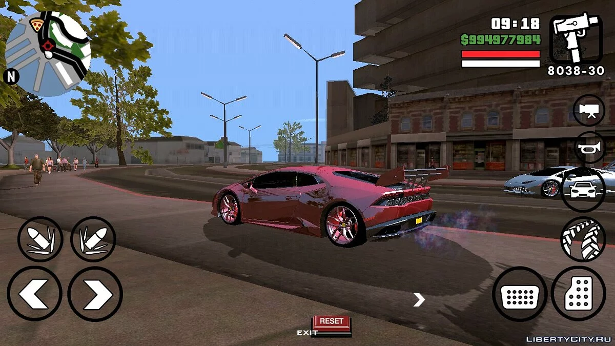 Lamborghini Huracan (тільки DFF) / GTA San Andreas (iOS, Android)