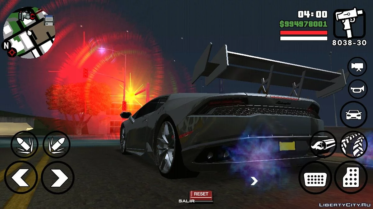 Lamborghini Huracan (тільки DFF) / GTA San Andreas (iOS, Android)