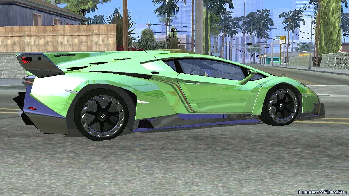 Lamborghini Veneno HQ / GTA San Andreas (iOS, Android)