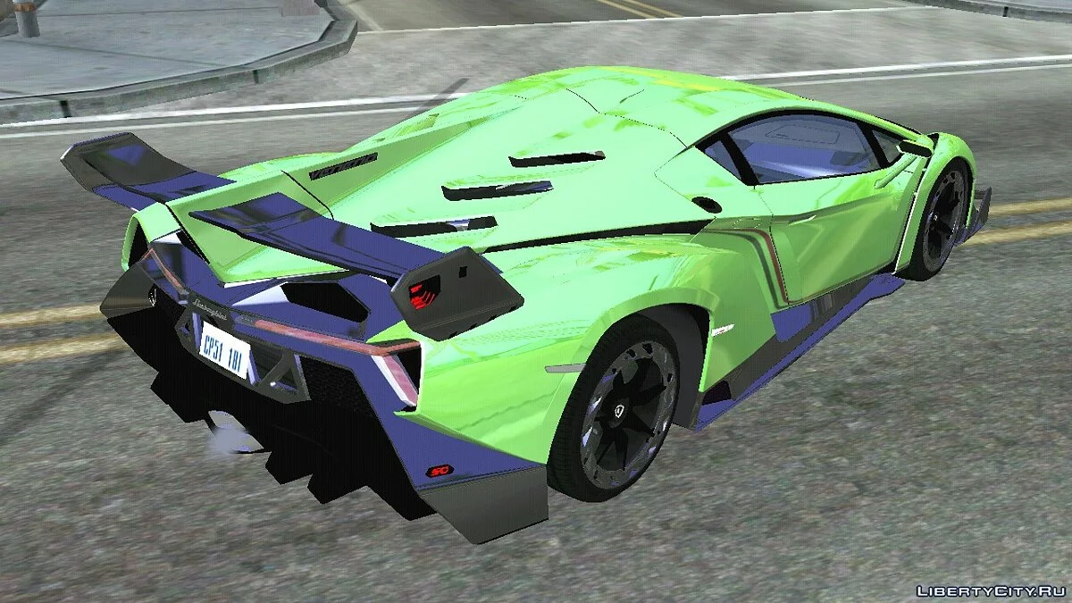 Lamborghini Veneno HQ / GTA San Andreas (iOS, Android)