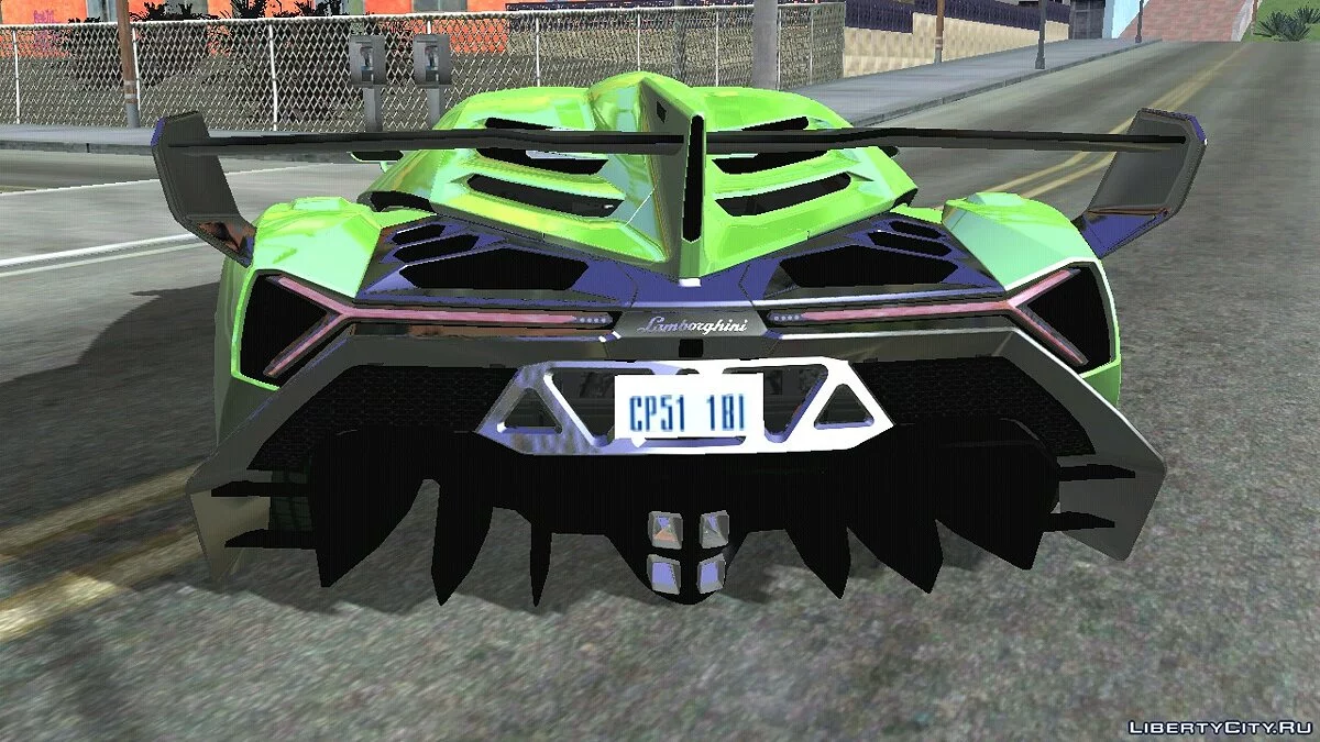 Lamborghini Veneno HQ / GTA San Andreas (iOS, Android)