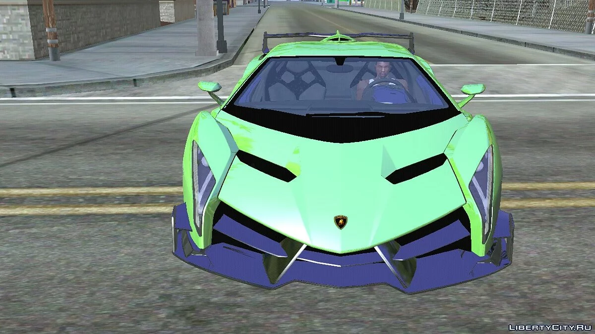 Lamborghini Veneno HQ / GTA San Andreas (iOS, Android)