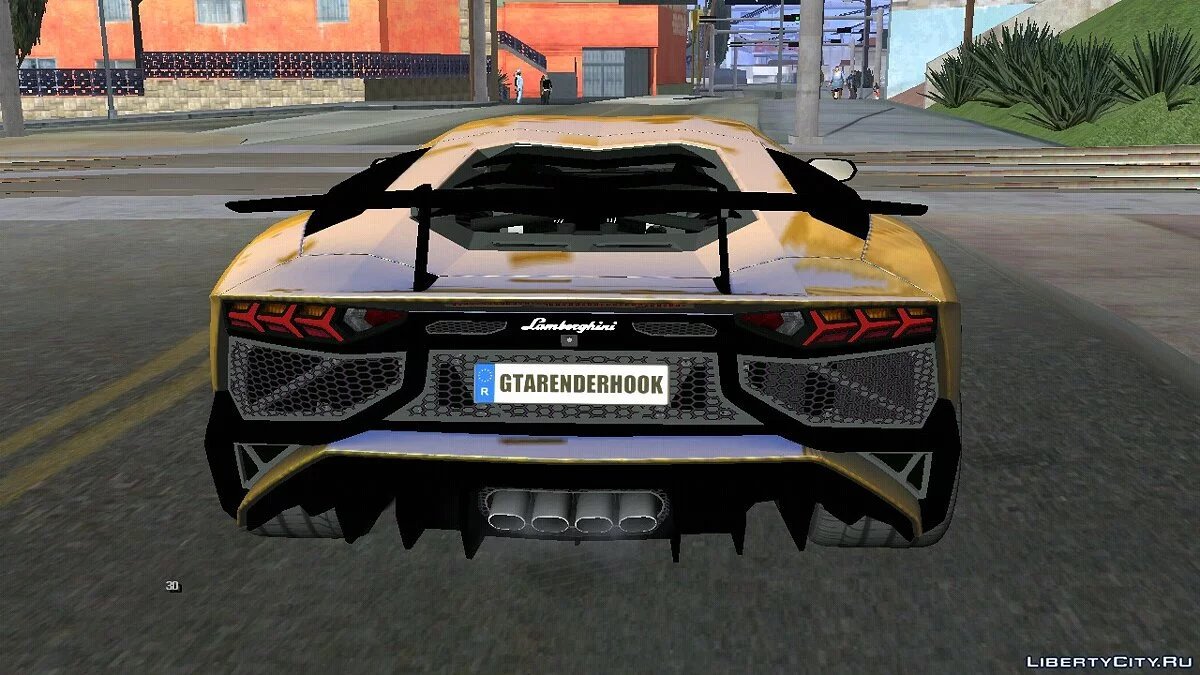 لامبورغيني أفينتادور LP 750-4 SV [RHA] / GTA سان أندرياس (iOS، أندرويد)
