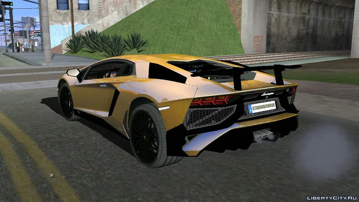 لامبورغيني أفينتادور LP 750-4 SV [RHA] / GTA سان أندرياس (iOS، أندرويد)