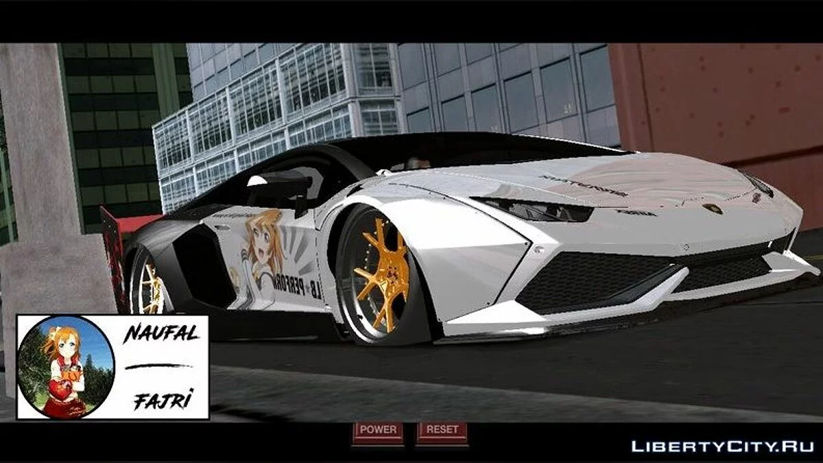 Lamborghini HuraVentador / GTA San Andreas (iOS, Android)