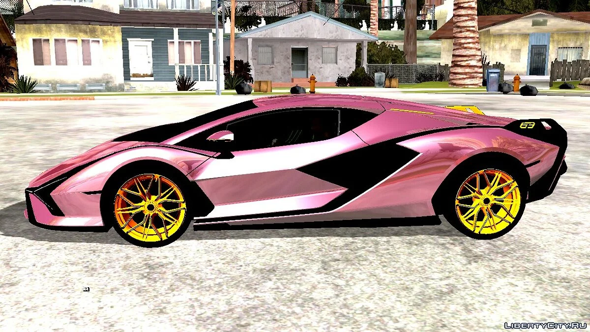 Lamborghini Sian FPK37 (solo DFF) / GTA San Andreas (iOS, Android)
