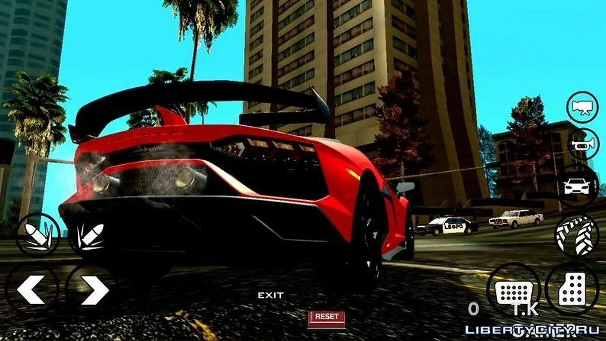 Lamborghini Aventador 770-4 SVJ 2020 / GTA San Andreas (iOS, Android)
