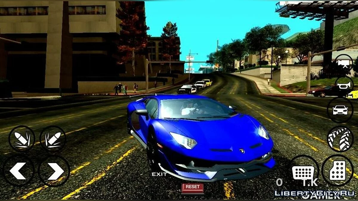 Lamborghini Aventador 770-4 SVJ 2020 / GTA San Andreas (iOS, Android)