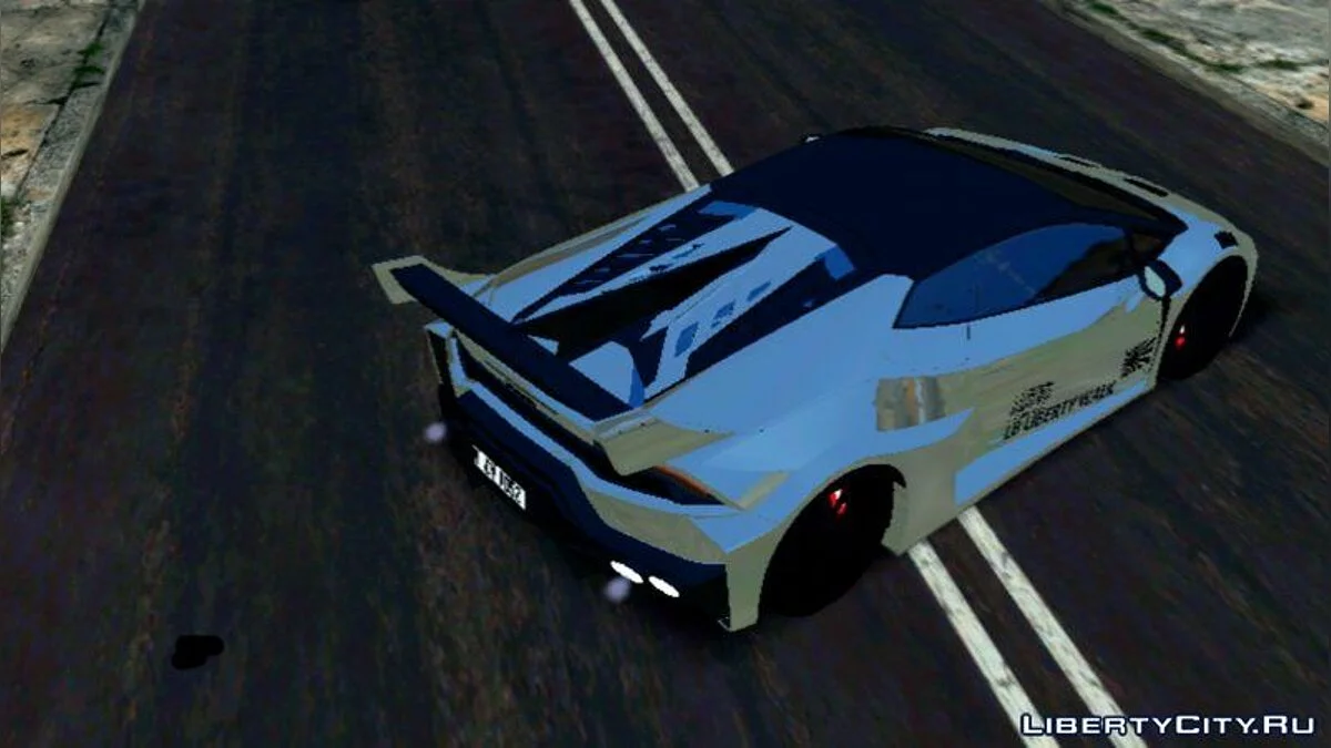 Lamborghini Huracan Silhouette (только DFF) / GTA San Andreas (iOS, Android)