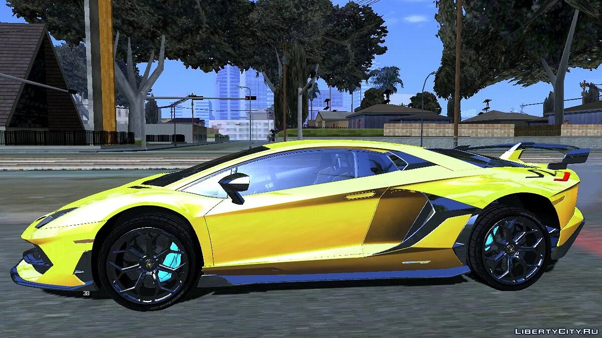 2019年兰博基尼Aventador LP770-4 SVJ / GTA San Andreas (iOS, Android)