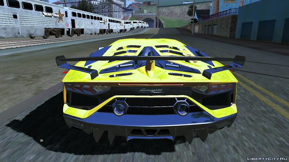 2019年兰博基尼Aventador LP770-4 SVJ / GTA San Andreas (iOS, Android)