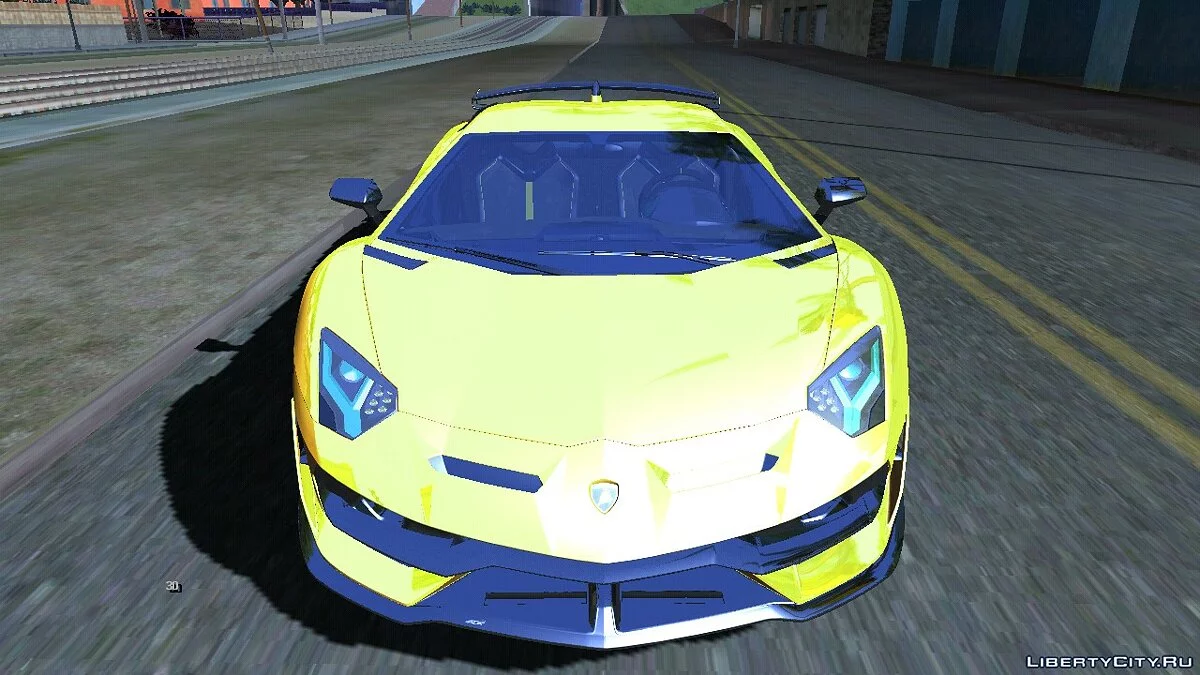2019年兰博基尼Aventador LP770-4 SVJ / GTA San Andreas (iOS, Android)