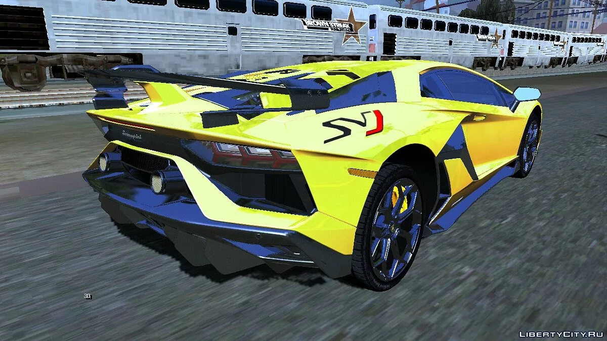 2019年兰博基尼Aventador LP770-4 SVJ / GTA San Andreas (iOS, Android)