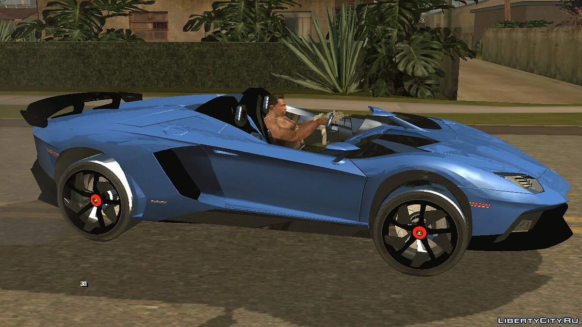 Download Lamborghini Aventador J for GTA San Andreas (iOS, Android)