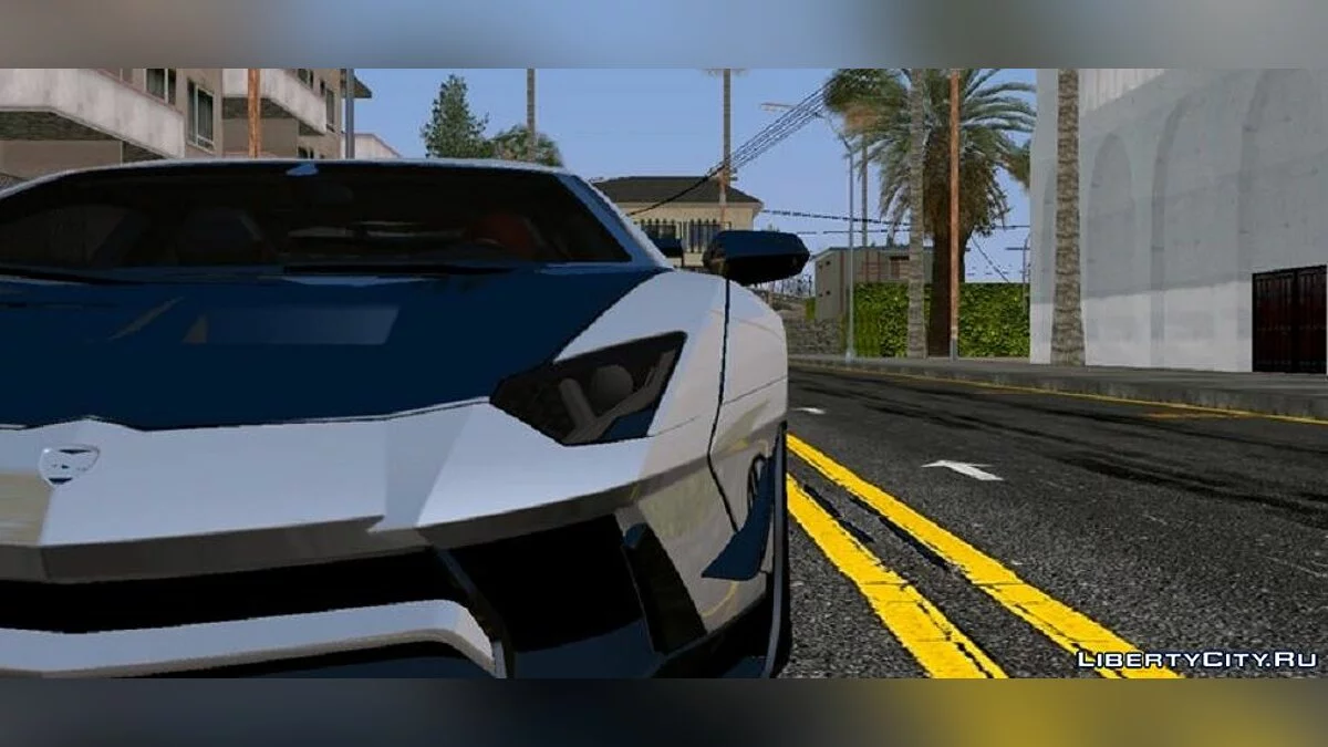Lamborghini Aventador LP-700-4 Liberty Walk / GTA San Andreas (iOS, Android)