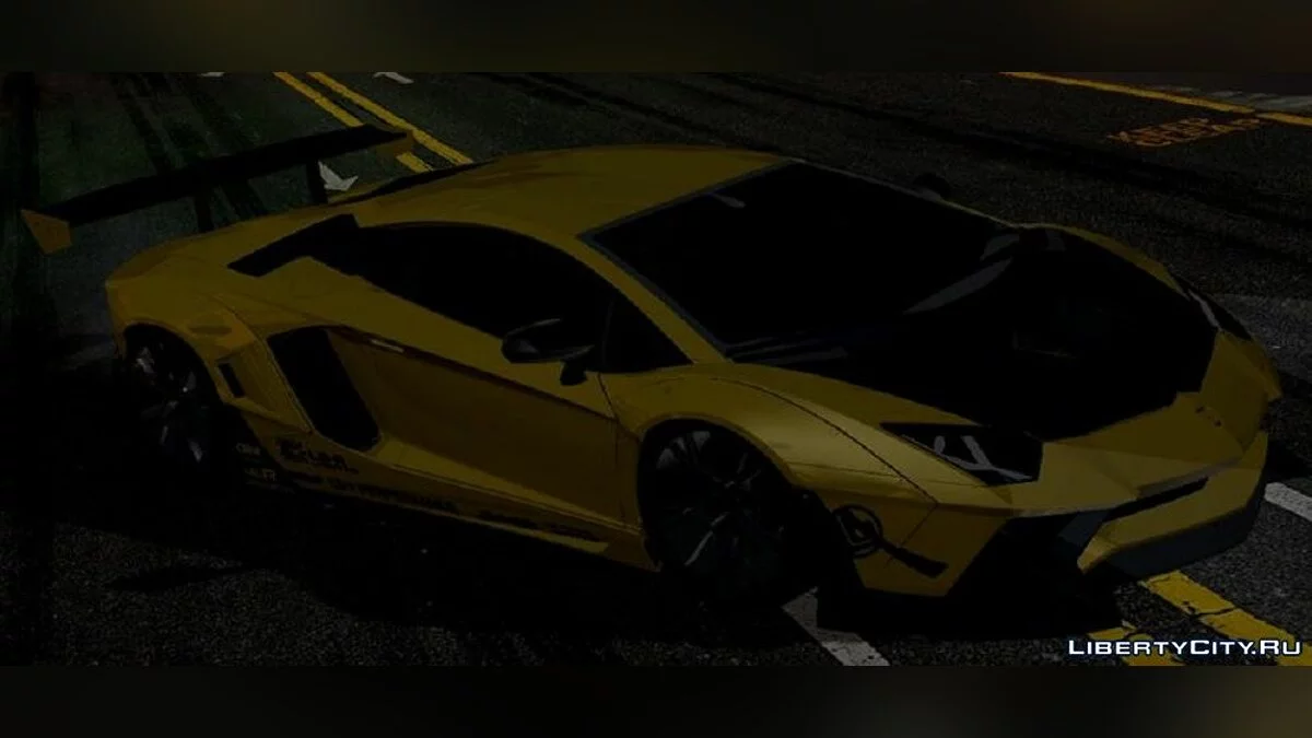 Lamborghini Aventador LP-700-4 Liberty Walk / GTA San Andreas (iOS, Android)