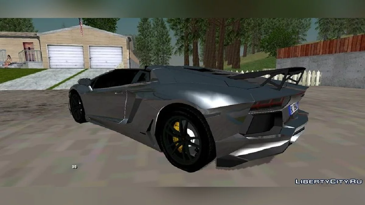 Lamborghini Aventador LP-700-4 Roadster / GTA San Andreas (iOS, Android)