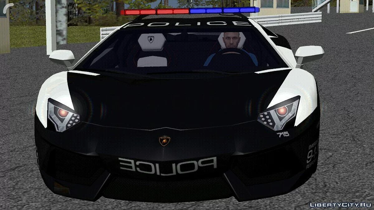兰博基尼 Aventador (警察) / GTA San Andreas (iOS, Android)