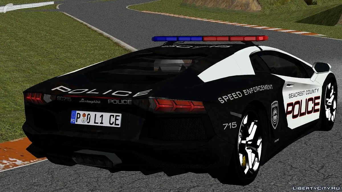 兰博基尼 Aventador (警察) / GTA San Andreas (iOS, Android)
