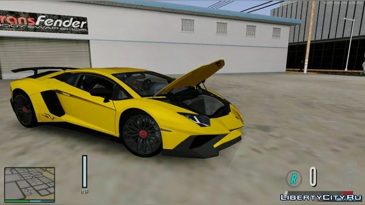Lamborghini Aventador SV / GTA San Andreas (iOS, Android)
