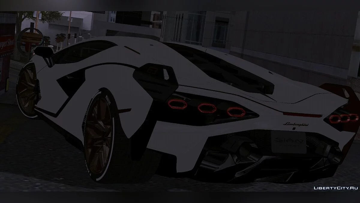 Lamborghini Sian / GTA San Andreas (iOS, Android)